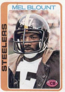 1978 Topps #475 Mel Blount VG  Pittsburgh Steelers 