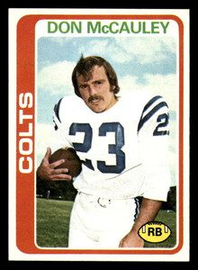 1978 Topps #478 Don McCauley VG  Baltimore Colts 