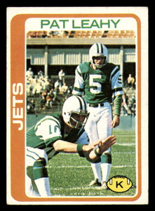 1978 Topps #482 Pat Leahy VG  New York Jets 