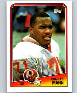 1988 Topps #17 Charles Mann NM-MT  Washington Redskins 