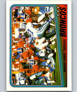 1988 Topps #22 Sammy Winder TL NM-MT  Denver Broncos 