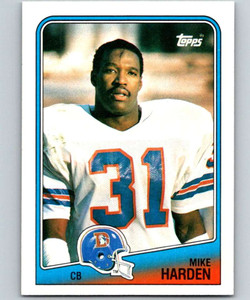 1988 Topps #36 Mike Harden NM-MT  Denver Broncos 