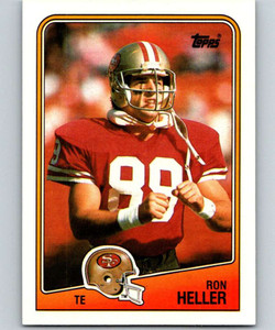 1988 Topps #45 Ron Heller NM-MT  RC Rookie San Francisco 49ers 