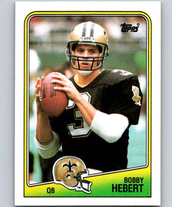 1988 Topps #55 Bobby Hebert NM-MT  New Orleans Saints 