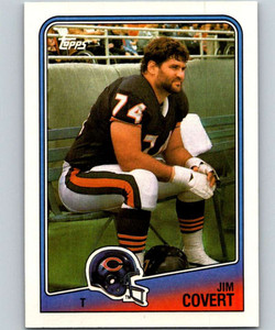1988 Topps #76 Jim Covert NM-MT  Chicago Bears 