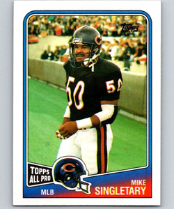1988 Topps #82 Mike Singletary NM-MT  Chicago Bears 