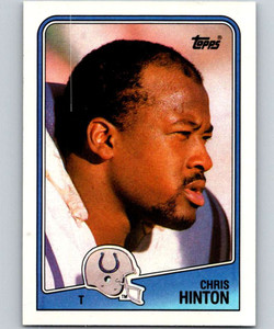 1988 Topps #123 Chris Hinton NM-MT  Indianapolis Colts 