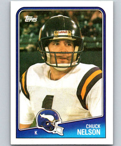 1988 Topps #155 Chuck Nelson NM-MT  Minnesota Vikings 