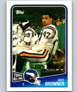 1988 Topps #160 Joey Browner NM-MT  Minnesota Vikings 