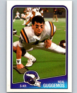 1988 Topps #161 Neal Guggemos NM-MT  Minnesota Vikings 