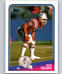1988 Topps #179 Mosi Tatupu NM-MT  New England Patriots 