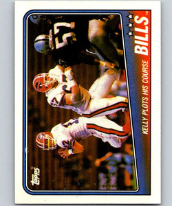 1988 Topps #220 Buffalo Bills Jim Kelly TL NM-MT  Buffalo Bills 