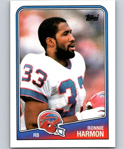 1988 Topps #222 Ronnie Harmon NM-MT  RC Rookie Buffalo Bills 