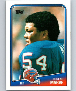 1988 Topps #229 Eugene Marve NM-MT  Buffalo Bills 