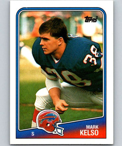 1988 Topps #231 Mark Kelso NM-MT  RC Rookie Buffalo Bills 