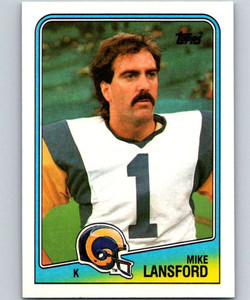1988 Topps #292 Mike Lansford NM-MT  Los Angeles Rams 