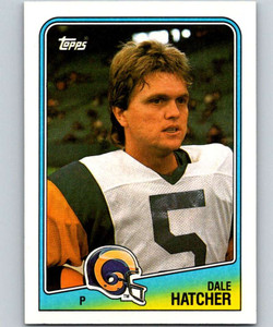 1988 Topps #293 Dale Hatcher NM-MT  Los Angeles Rams 