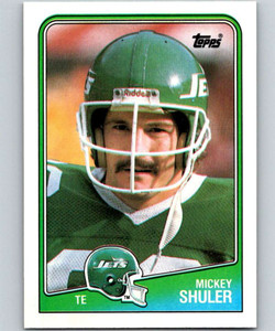 1988 Topps #307 Mickey Shuler NM-MT  New York Jets 