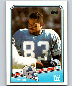 1988 Topps #377 Gary Lee NM-MT  RC Rookie Detroit Lions 
