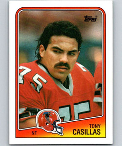 1988 Topps #391 Tony Casillas NM-MT  RC Rookie Atlanta Falcons 