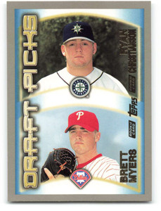 2000 Topps #213 Ryan Christianson/Brett Myers VG RC Rookie Seattle Mariners/Philadelphia Phillies 
