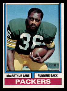 1974 Topps #90 MacArthur Lane VG Green Bay Packers 
