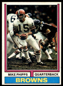 1974 Topps #87 Mike Phipps VG Cleveland Browns 