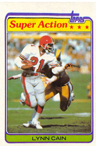 1981 Topps #73 Lynn Cain VG Atlanta Falcons 