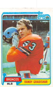 1981 Topps #116 Randy Gradishar VG Denver Broncos 