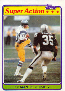 1981 Topps #312 Charlie Joiner VG San Diego Chargers 