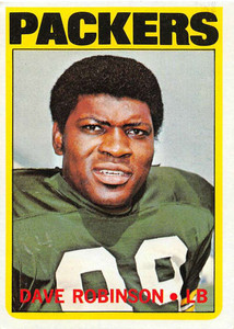 1972 Topps #116 Dave Robinson VG  Green Bay Packers 