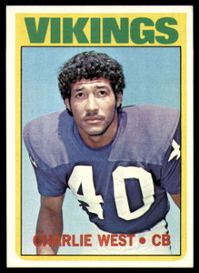 1972 Topps #53 Charlie West VG  Minnesota Vikings 