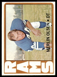 1972 Topps #181 Merlin Olsen VG  Los Angeles Rams 