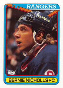 1990-91 Topps #13 Bernie Nicholls VG 