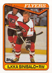 1990-91 Topps #152 Ilkka Sinisalo VG 