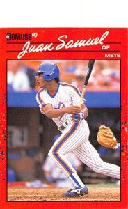 1990 Donruss #53 Juan Samuel NM-MT New York Mets 