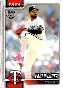 2026 Topps #509 Pablo Lopez NM-MT  Minnesota Twins 