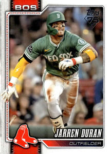 2026 Topps #560 Jarren Duran NM-MT  Boston Red Sox 