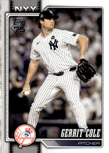 2026 Topps #450 Gerrit Cole NM-MT  New York Yankees 
