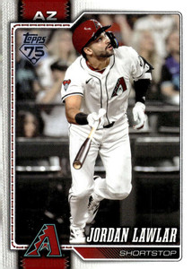 2026 Topps #397 Jordan Lawlar NM-MT  Arizona Diamondbacks 