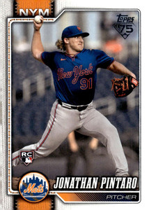 2026 Topps #469 Jonathan Pintaro NM-MT  RC Rookie New York Mets 