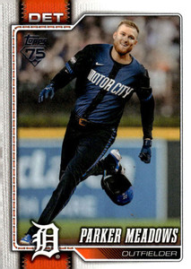 2026 Topps #404 Parker Meadows NM-MT  Detroit Tigers 