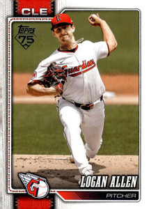 2026 Topps #429 Logan Allen NM-MT  Cleveland Guardians 