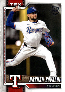 SOLD 201533 2026 Topps #355 Nathan Eovaldi NM-MT  Texas Rangers 