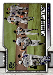 2026 Topps #508 Colorado Rockies Team Card NM-MT  Colorado Rockies 