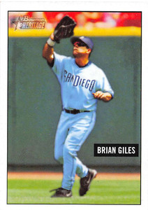 2005 Bowman Heritage #126 Brian Giles NM-MT San Diego Padres 