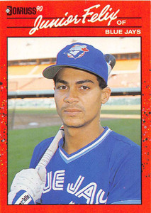 1990 Donruss #70 Junior Felix NM-MT Toronto Blue Jays 