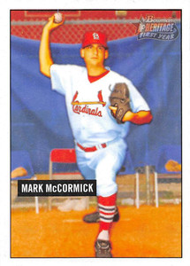 2005 Bowman Heritage #274 Mark McCormick First Year NM-MT RC Rookie St. Louis Cardinals 