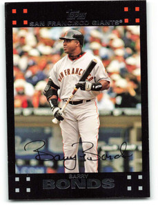 2007 Topps #661 Barry Bonds NM-MT San Francisco Giants 
