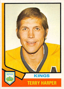 1974-75 Topps #55 Terry Harper VG  Los Angeles Kings 